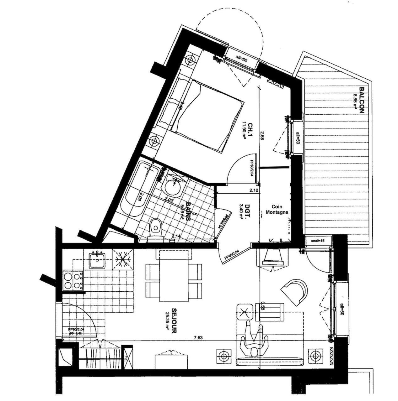 Arc 1950 - Appartement 2 Chambres - Ski-In & Out - Grande Terrasse Ensoleillee Les Arcs  Екстериор снимка